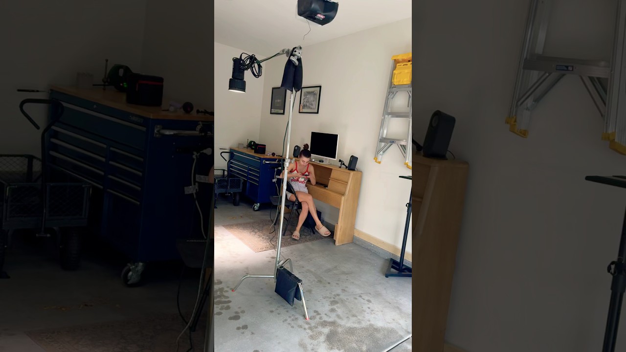 Godox SL60W and Aputure Fresnel 2X  #studiolighting
