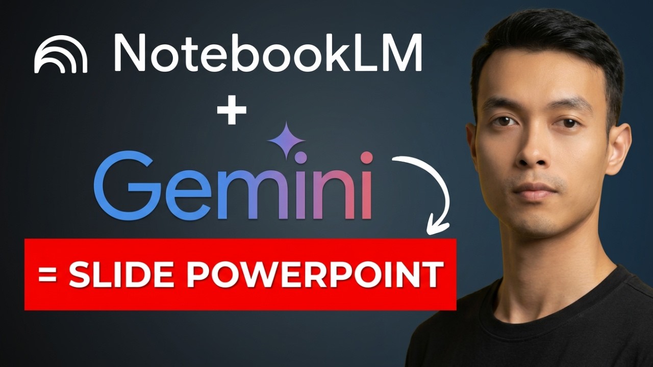 NotebookLM + Gemini = Công cụ AI tạo Slide Thuyết Trình Tốt Nhất? (MIỄN PHÍ)