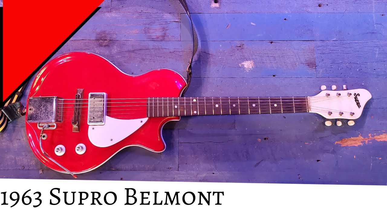 Jack White's 1963 Supro Belmont Guitarchaeology