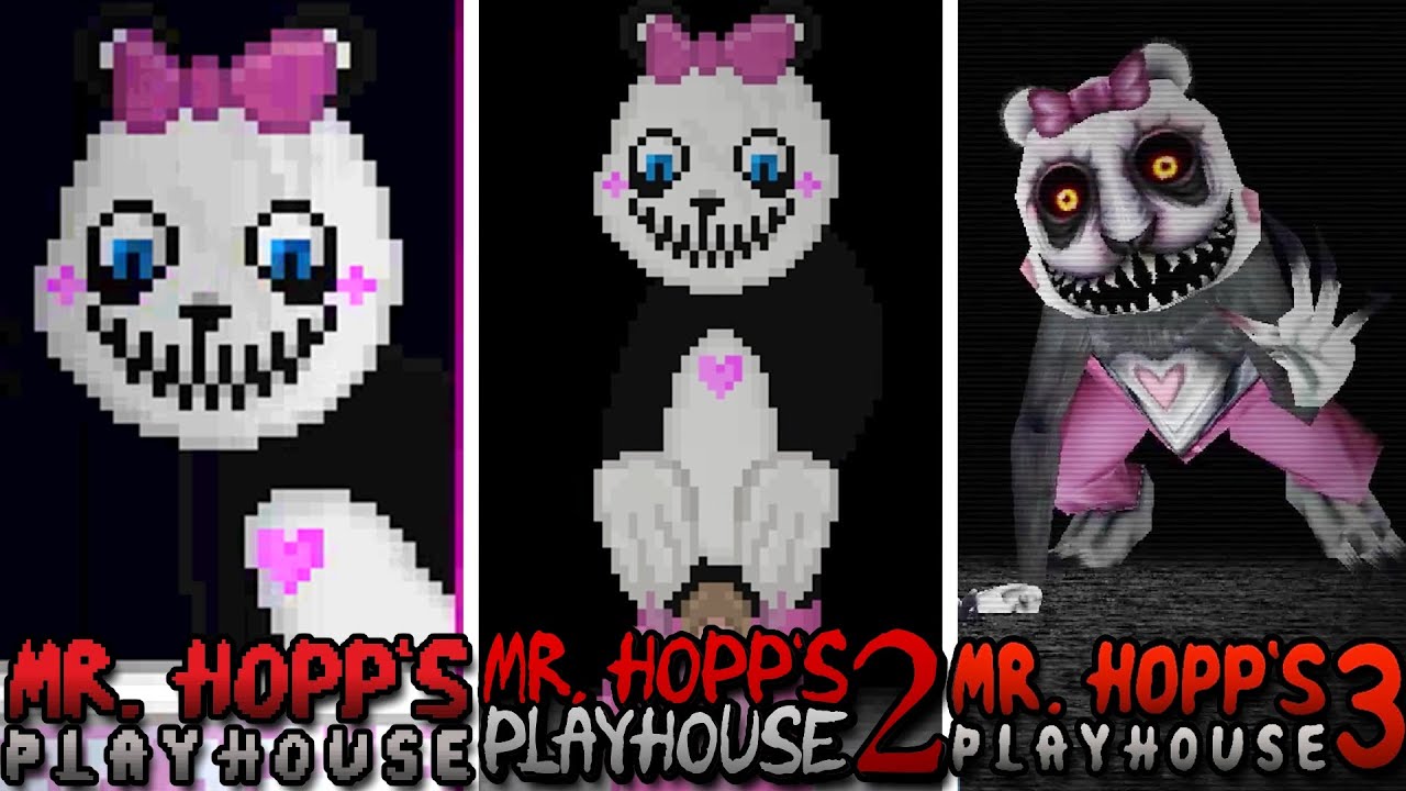 Evolution of Miss Bo - Mr. Hopp's Playhouse VS Mr. Hopp's Playhouse 2 VS Mr. Hopp's Playhouse 3