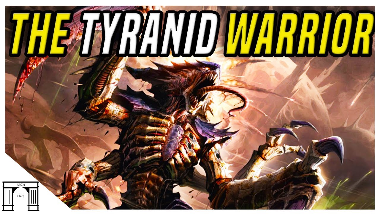 The Tyranid Warrior! Elite  Special Forces Soldier And Officer Of The Swarm! Warhammer 40k Lore