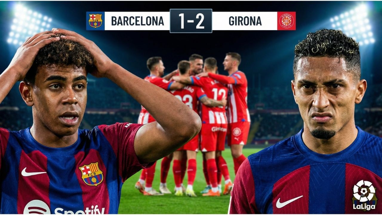 ¡Increíble! Barcelona 1-2 Girona: Yamal falla penal y Barça cae en LaLiga