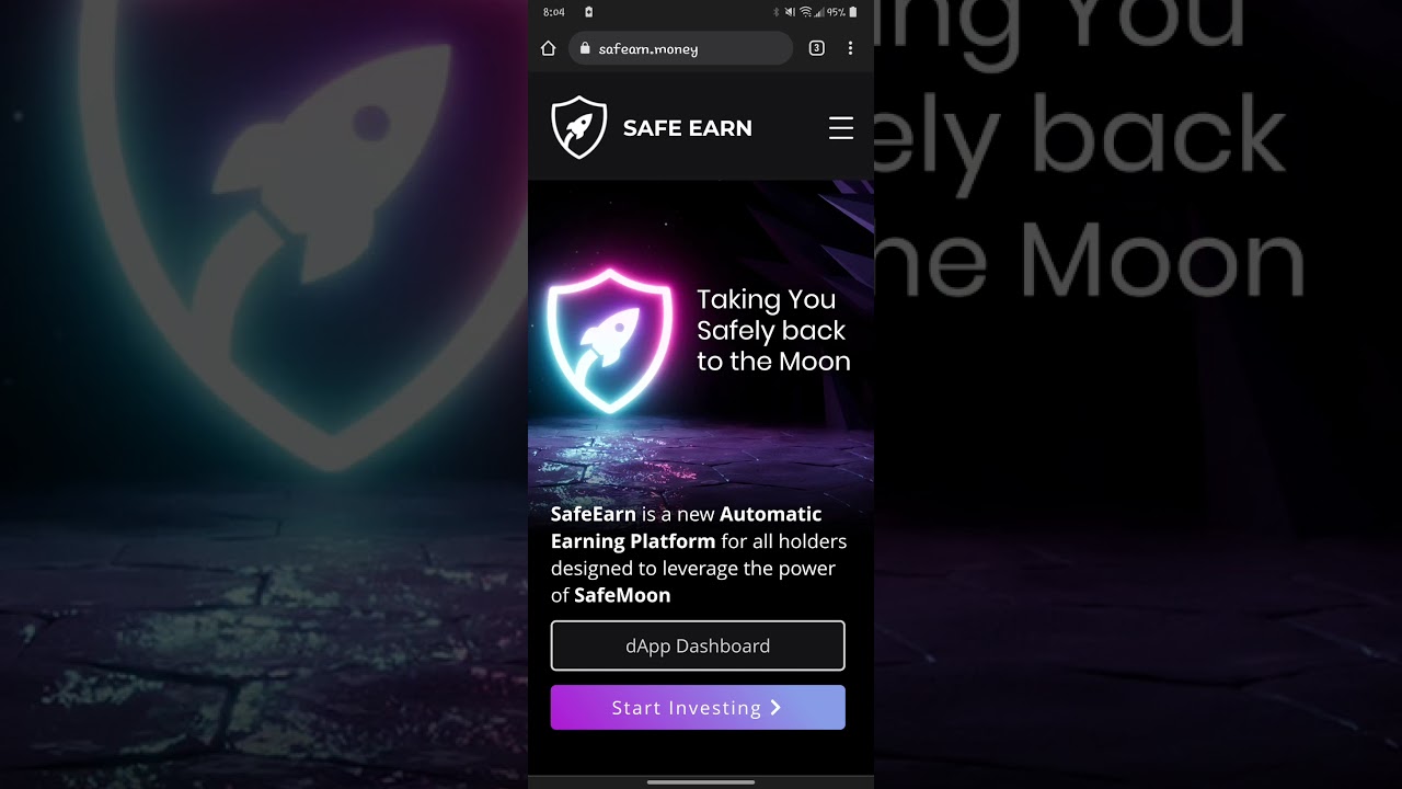 Safemoon day 4 Reflections Results using safearn.app 6.5+ million daily average with 322B tokens
