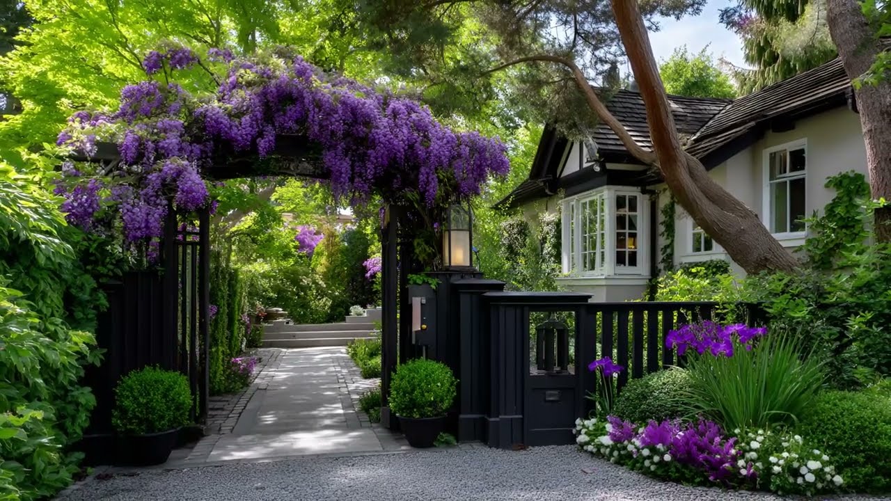 Dreamy Garden Entrances: Small Front Yard Gates & Arches That Inspire
