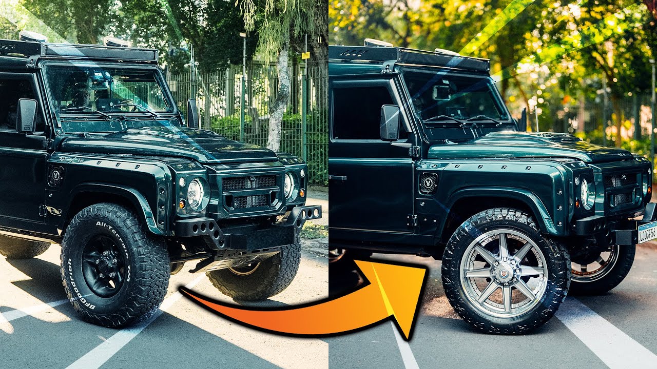 REFORMA DEFENDER EPISÓDIO 9 - RODAS HRE , INTERIOR E PINTURA PRONTOS (LAND ROVER)