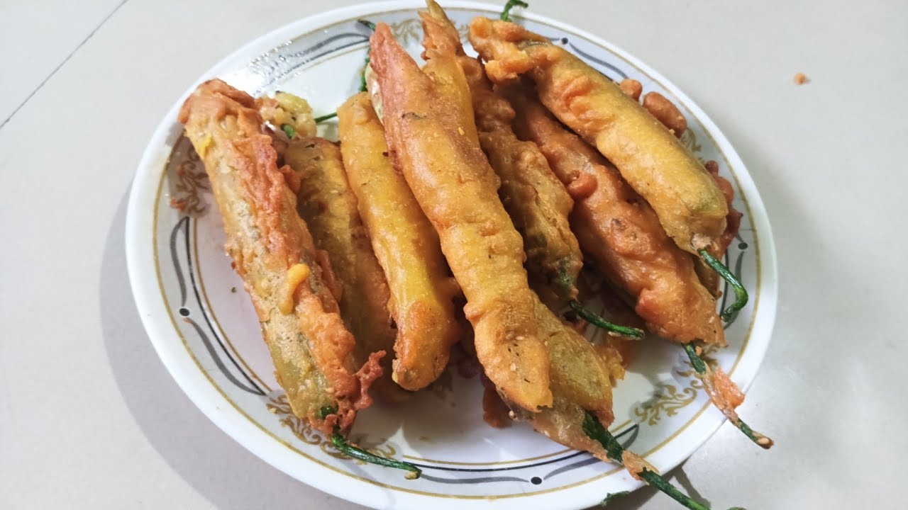 Mirchi pakora recipe