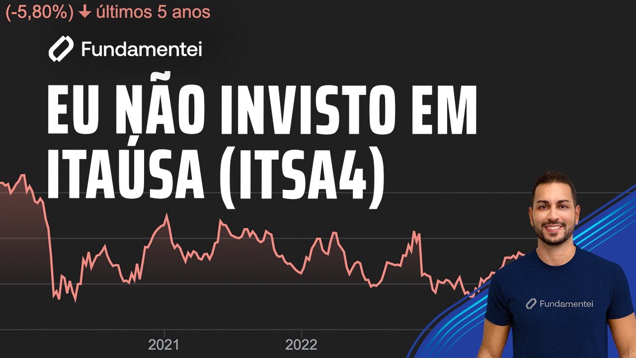 Eu N&Atilde;O invisto em Ita&uacute;sa (ITSA4)! ❌