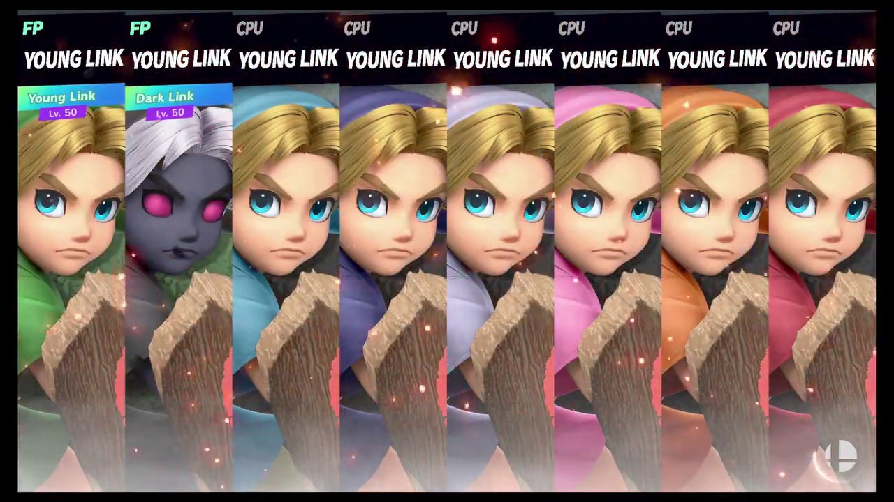 Super Smash Bros Ultimate Amiibo Fights   Request #9652 Young Link Frenzy