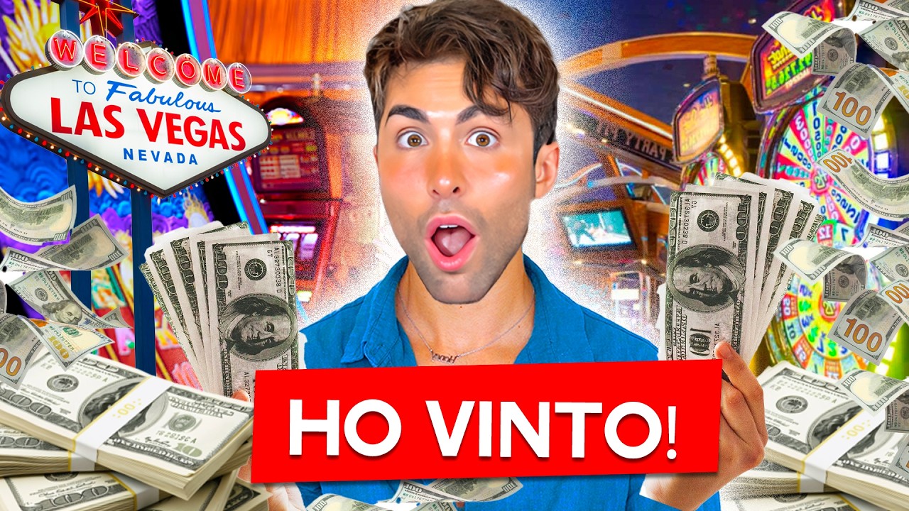 HO VINTO AL CASIN&Ograve; DI LAS VEGAS! *INCREDIBILE* | GIANMARCO ZAGATO