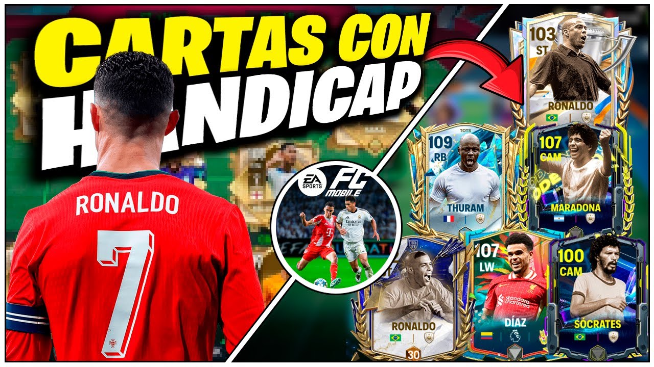 💀 25 CARTAS con MAS HANDICAP del FC MOBILE (2026)