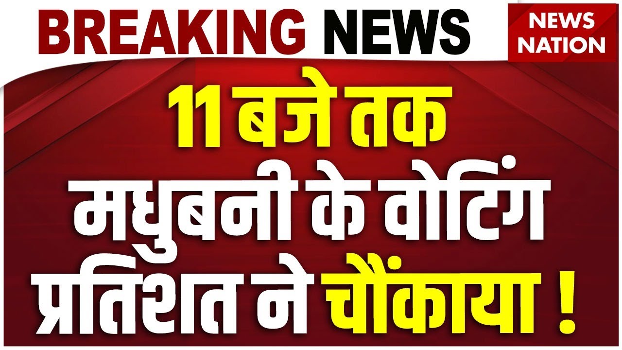 Bihar Phase 2 Voting : Madhubani से चौंकाने वाले आंकड़े! | Bihar Vote Percentage | Bihar Chunav