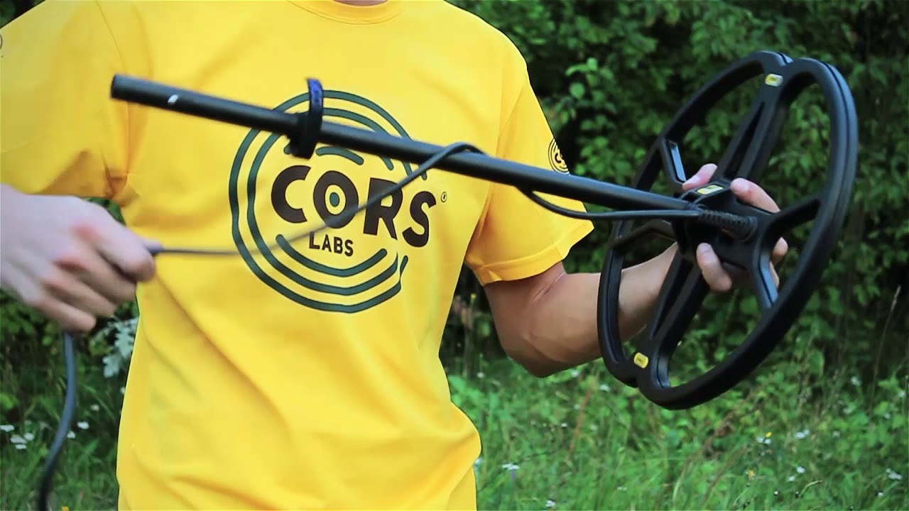 Installing Search Coil on Metal Detector