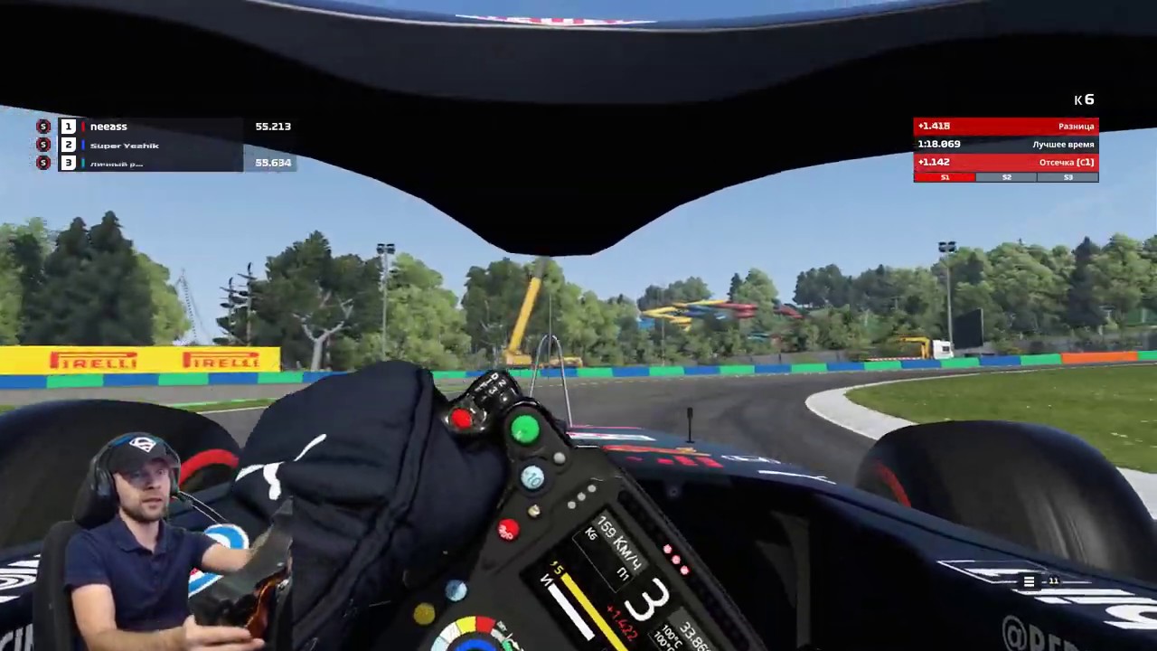 F1 Гран-При Венгрии 2019 (учим трассу Хунгароринг)