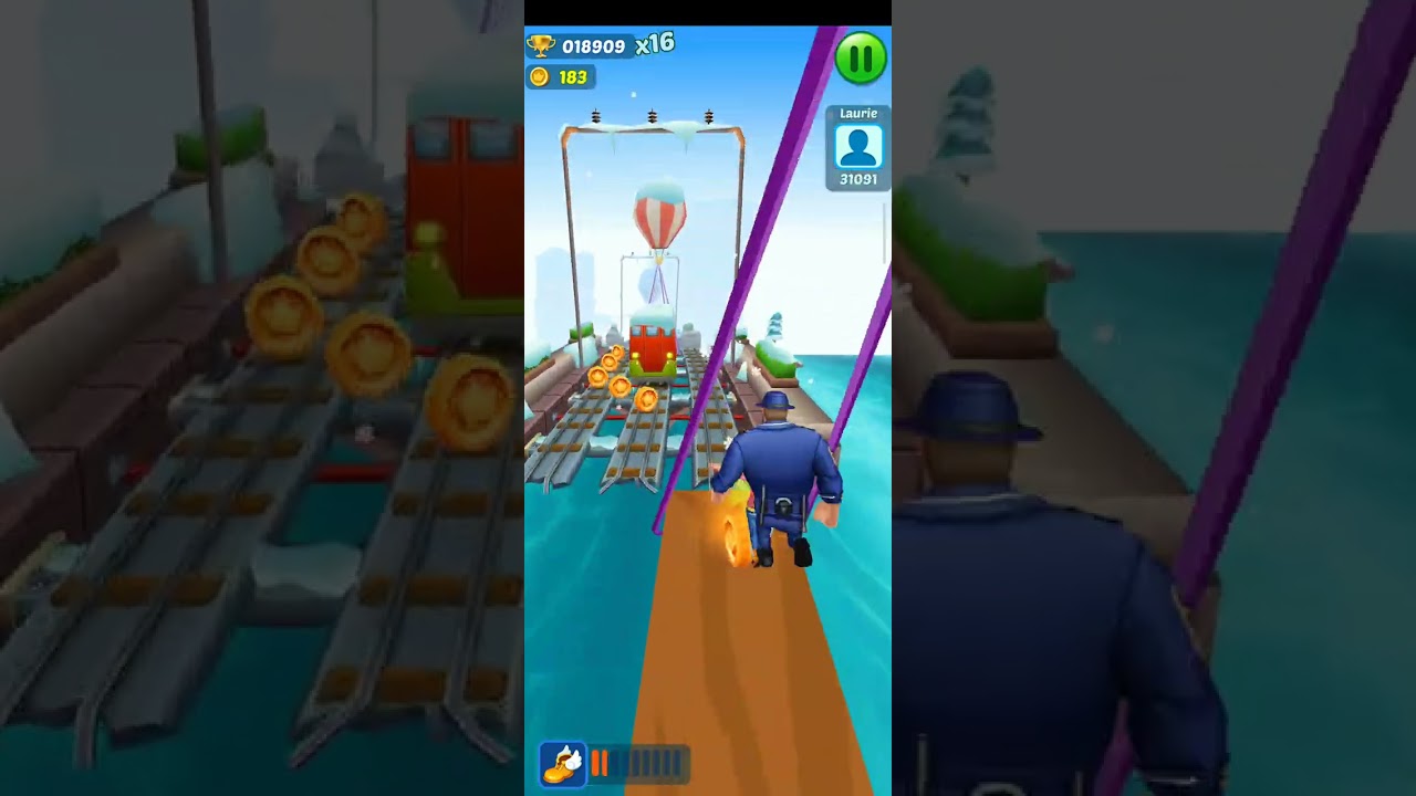 Subway runner 11 New Update winter 2 2026 Car station correcded and New forest map