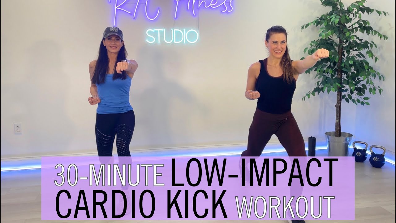 30-MINUTE LOW-IMPACT VS. HIGH IMPACT CARDIO KICK WORKOUT / NO EQUIPMENT
