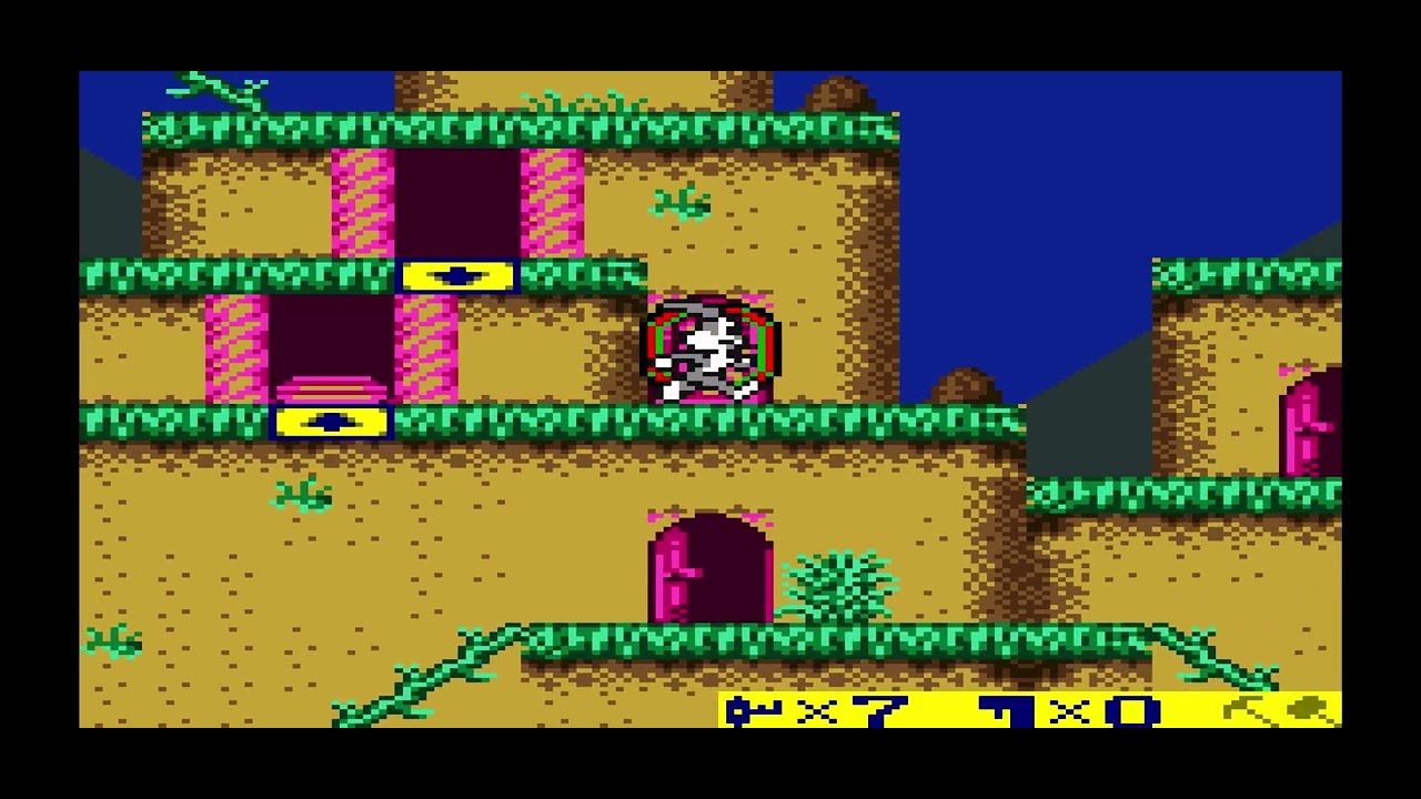 Bugs Bunny Crazy Castle 3 - Garden Level Playthrough 3 Retroarch iOS 