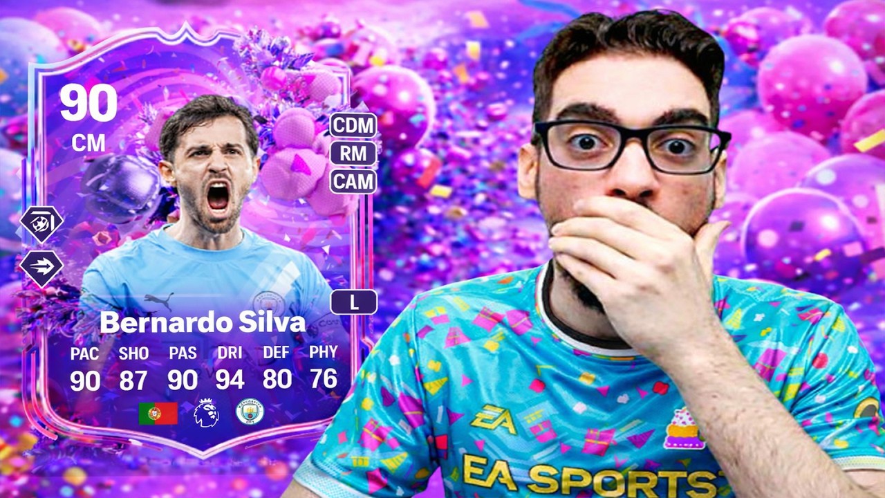 BEST PLAYSTYLES FOR 90 BERNARDO SILVA?! 🤯 FUT BIRTHDAY SBC REVIEW