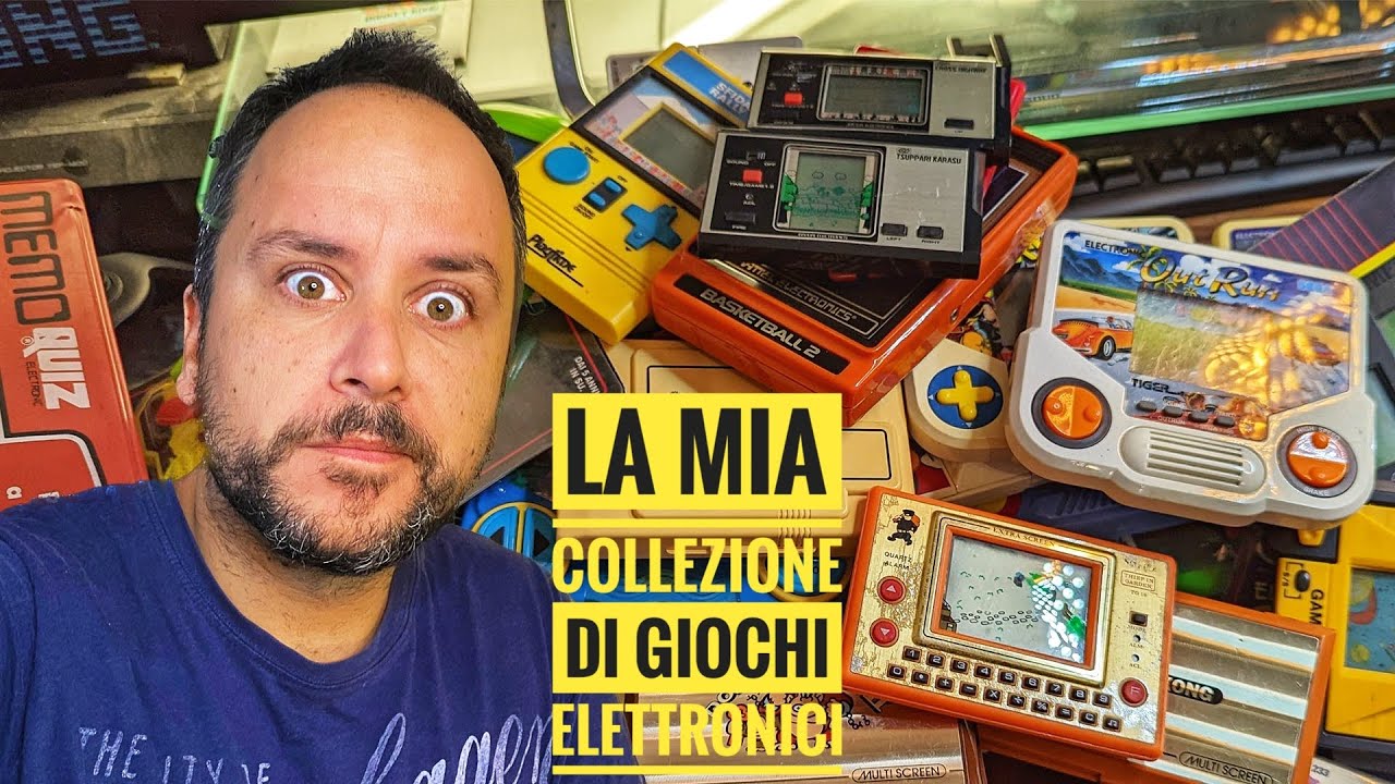 La mia collezione di giochi elettronici!