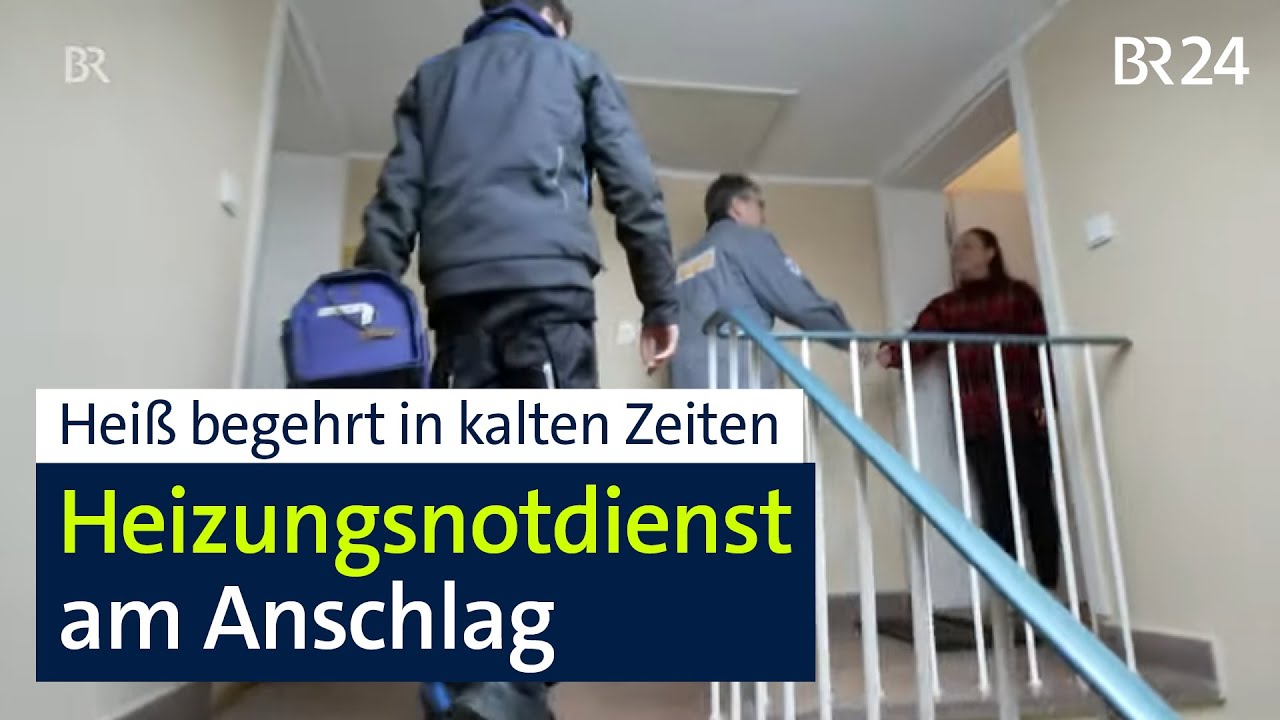 50.000 Fachkräfte fehlen: Heizungsnotdienst kommt kaum hinterher | Abendschau | BR24