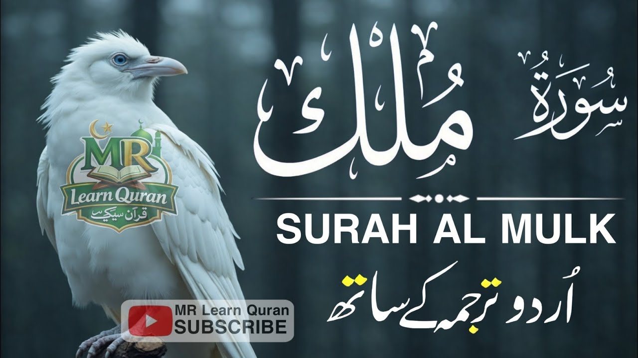 Surah Mulk With Urdu Translation | Listen Every Night for Protection & Peace | Qari Mansoor