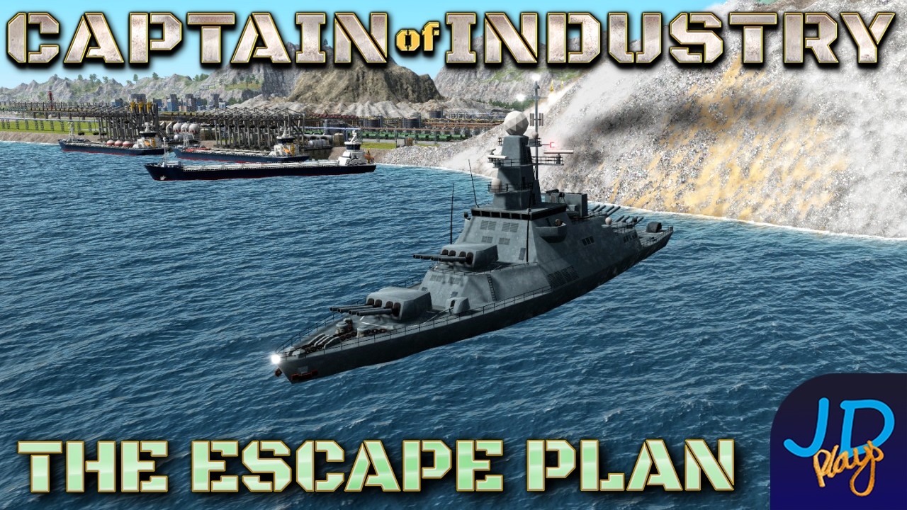 Asteroids & The Escape Plan 🚛 Captain of Industry DragonIsle 🚜 Ep94 👷 Lets Play