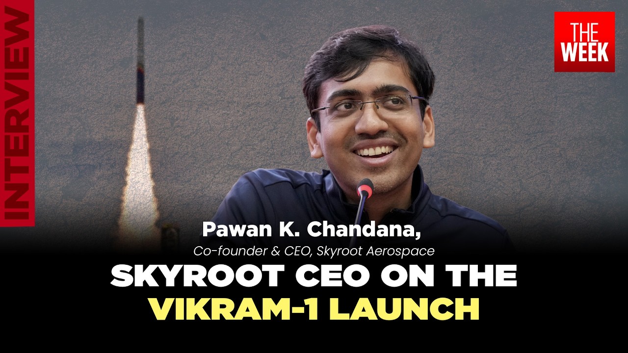 Vikram-1 launch explained: Skyroot Aerospace CEO Pawan Chandana on India's space future | INTERVIEW