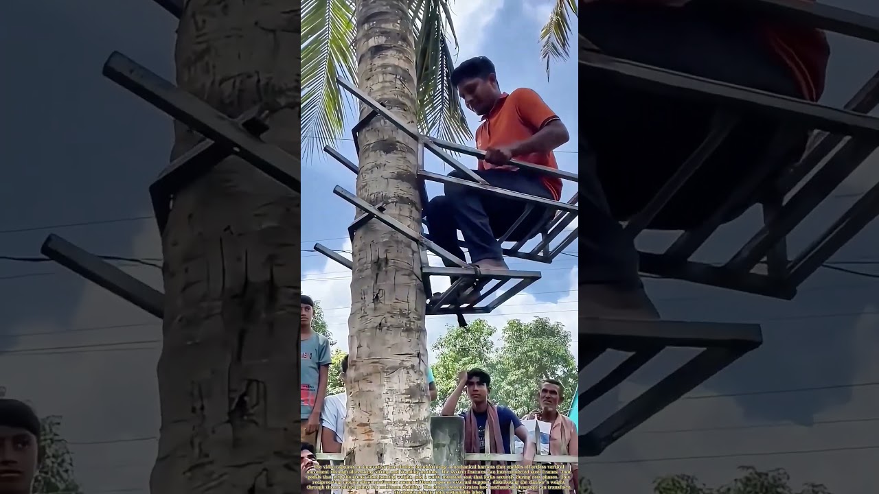 Tree Ascension: How a Simple Harness Revolutionizes Vertical Harvesting