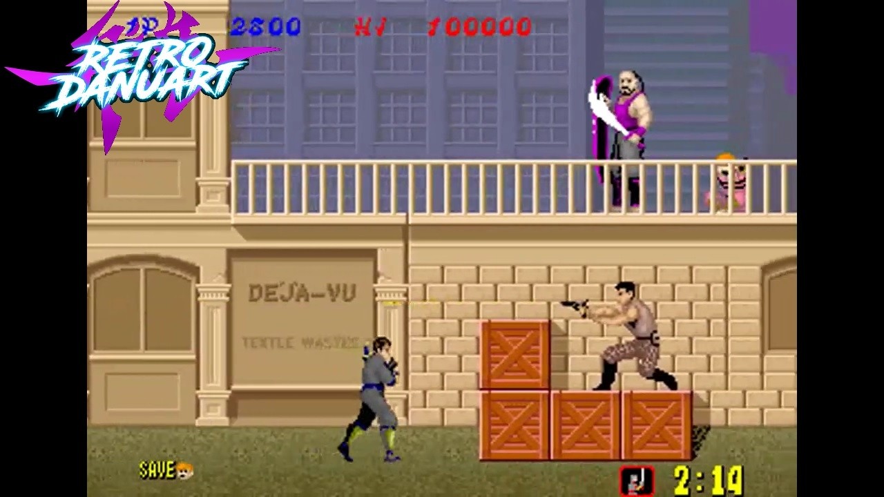 SHINOBI (Sega - Arcade - 1987)