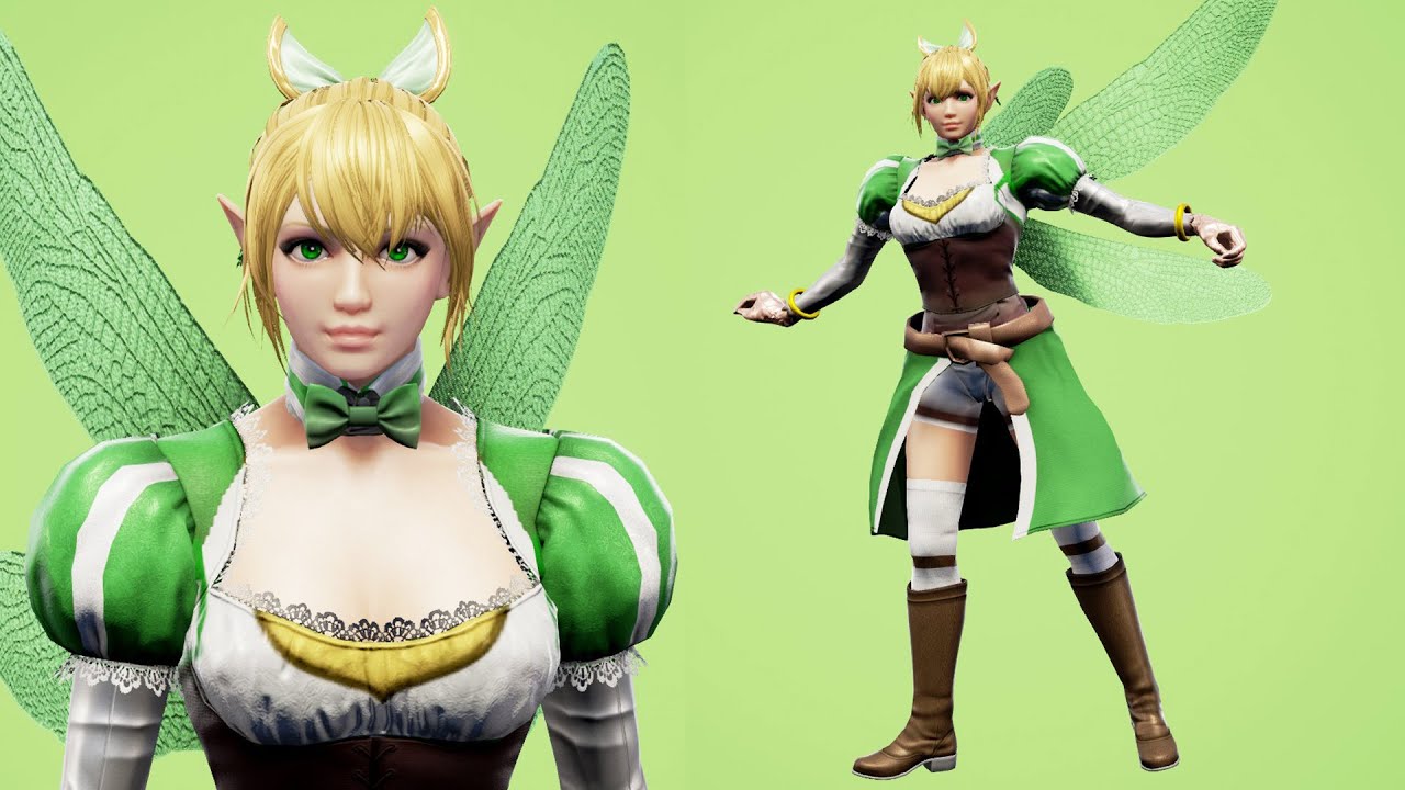 SoulCalibur 6: Leafa (Sword Art Online) Character Creation Tutorial