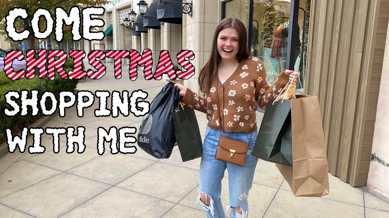 We Went Christmas Shopping For 12 Hours Straight!