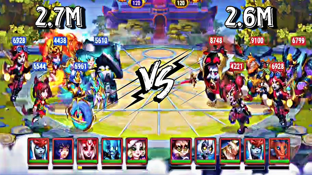 Hero Wars: Whale vs Whale 😱⚔️ 2.7M vs 2.6M