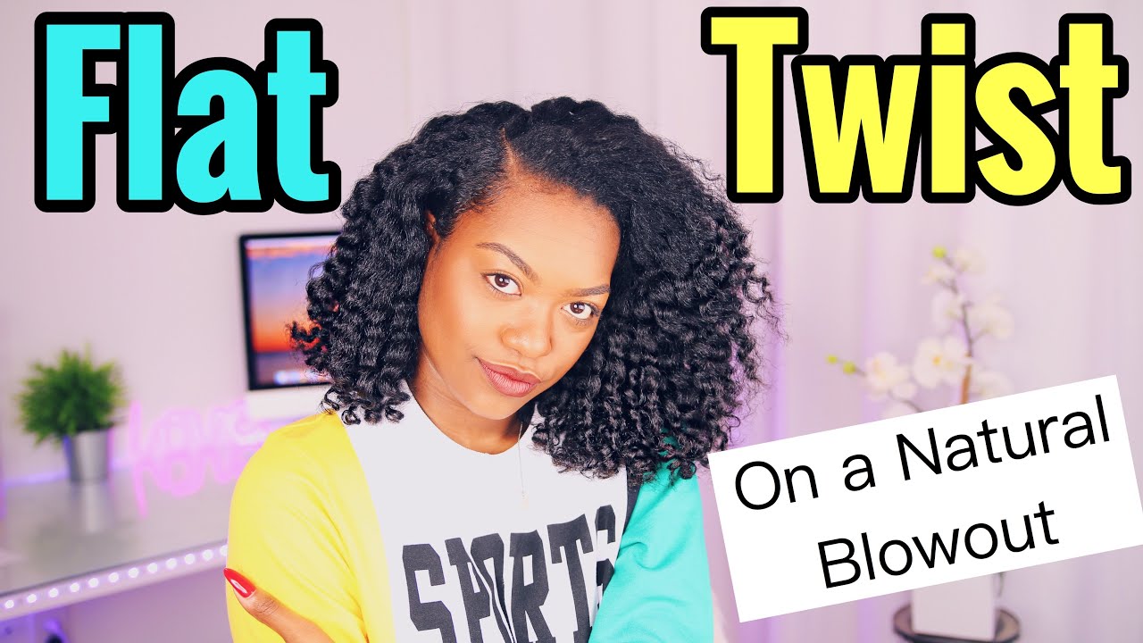 Flat Twists on BLOWOUT | PRACTICING FLAT TWISTING
