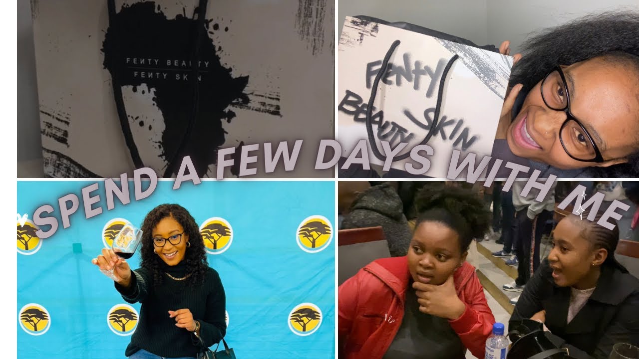 Spend a few days with me | FNB Wine Tasting, Fenty Unboxing| Good news, I got the job!