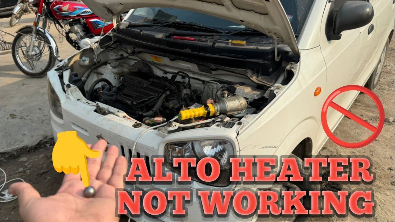 Alto 660cc heater not working