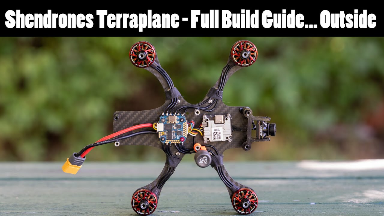 Shendrones Terraplane — полное руководство по сборке Squirt 3.0