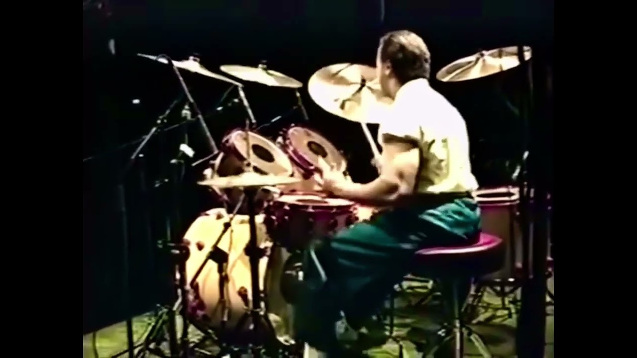 VERY RARE - Tony Williams Solo Clip  Zildjian Scotland 1994