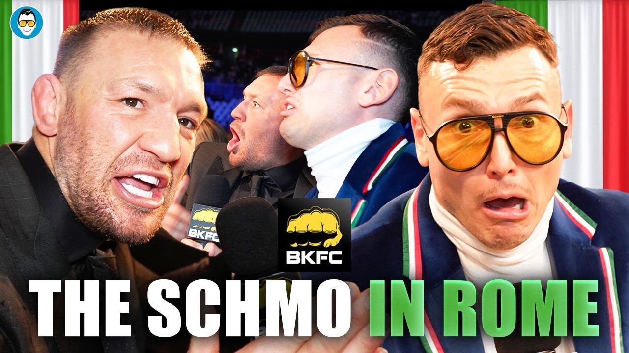 Конор Макгрегор BKFC ITALY: РЕАКЦИЯ И ПОДВЕДЕНИЕ ИТОГОВ У РИНГА | The Schmo in ROME