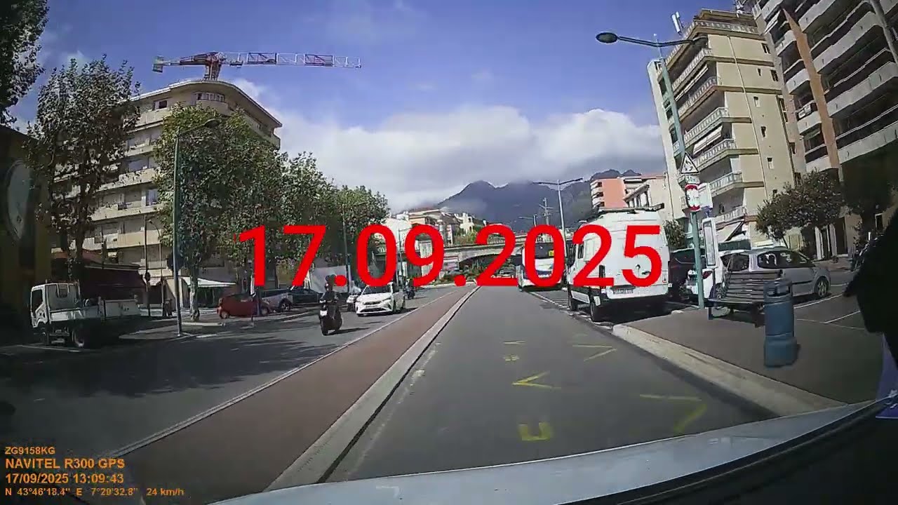 Autokamera - Menton