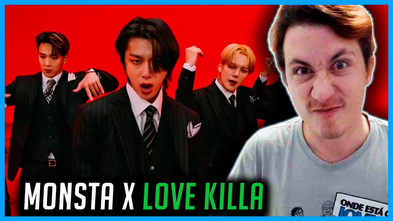 REAGINDO A MONSTA X 몬스타엑스 'Love Killa' MV