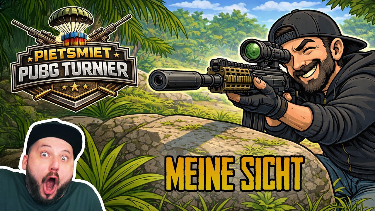 Meine Sicht vom: PietSmiet PUBG Turnier vom 22.01.26 [reupload geschnitten]