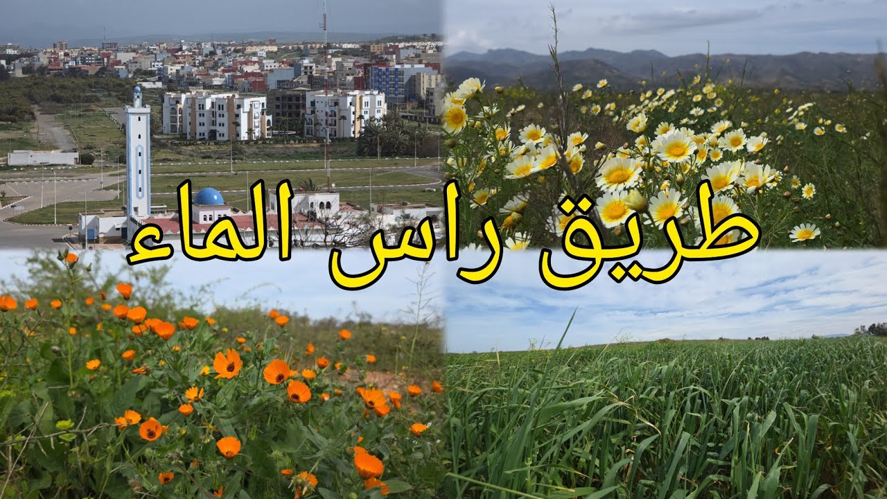طريق راس الماء سحر الطبيعة خلابة اقليم الناظور 
