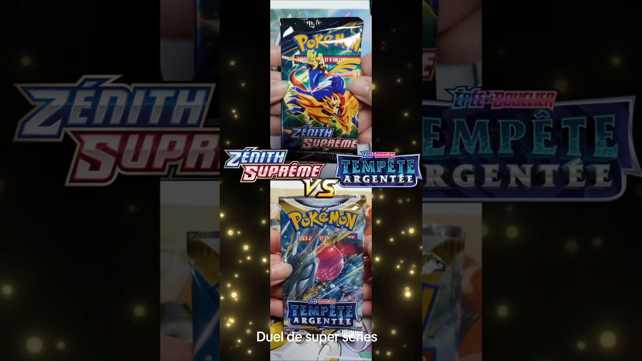 Un duel au top avec cette ouverture z&eacute;nith supr&ecirc;me VS Temp&ecirc;te argent&eacute;e #pokemon #pokemoncards