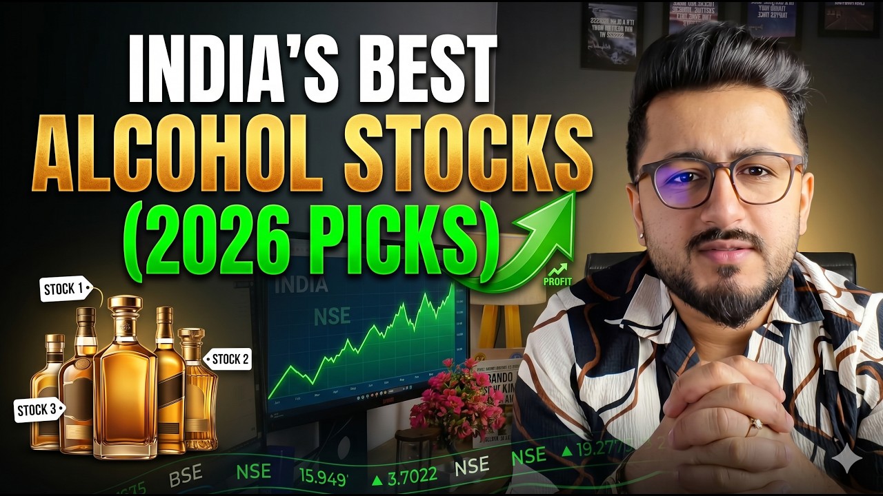 📊 Top 10 Alcohol Stocks in India 2026 | Sector Analysis & Future Growth