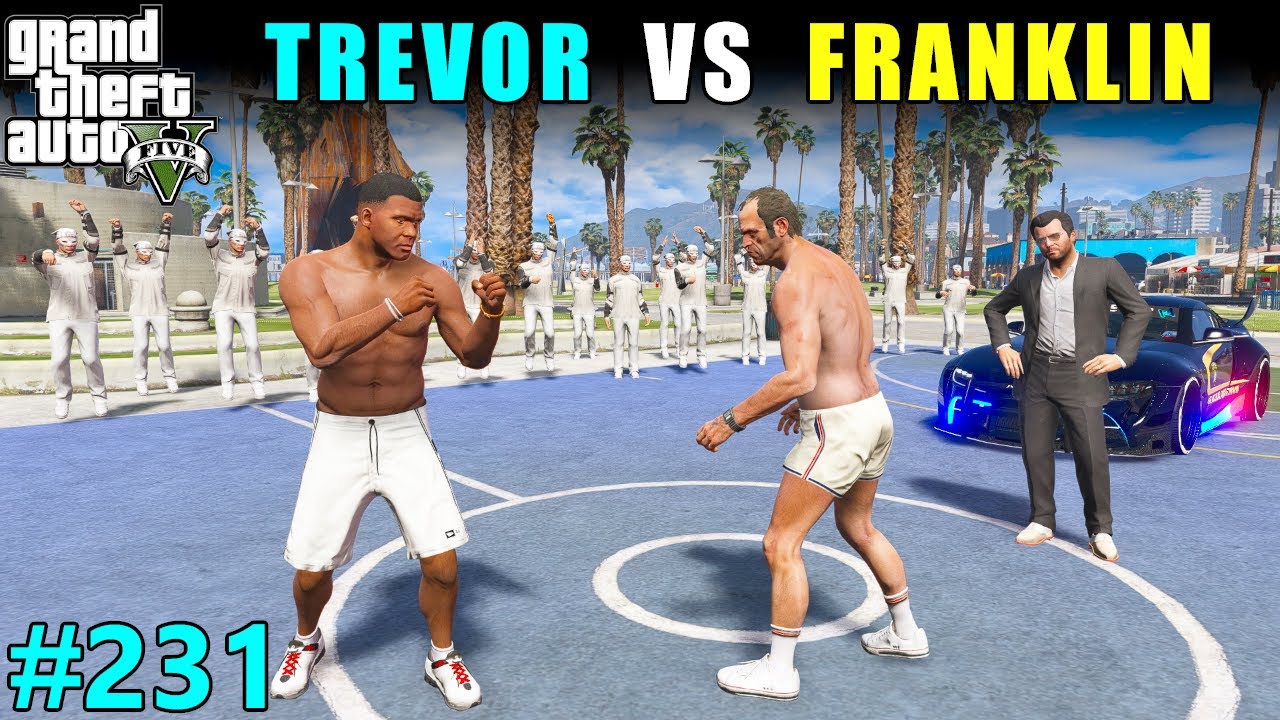 Trevor Vs Franklin Fight For Mayor | Gta V Gameplay