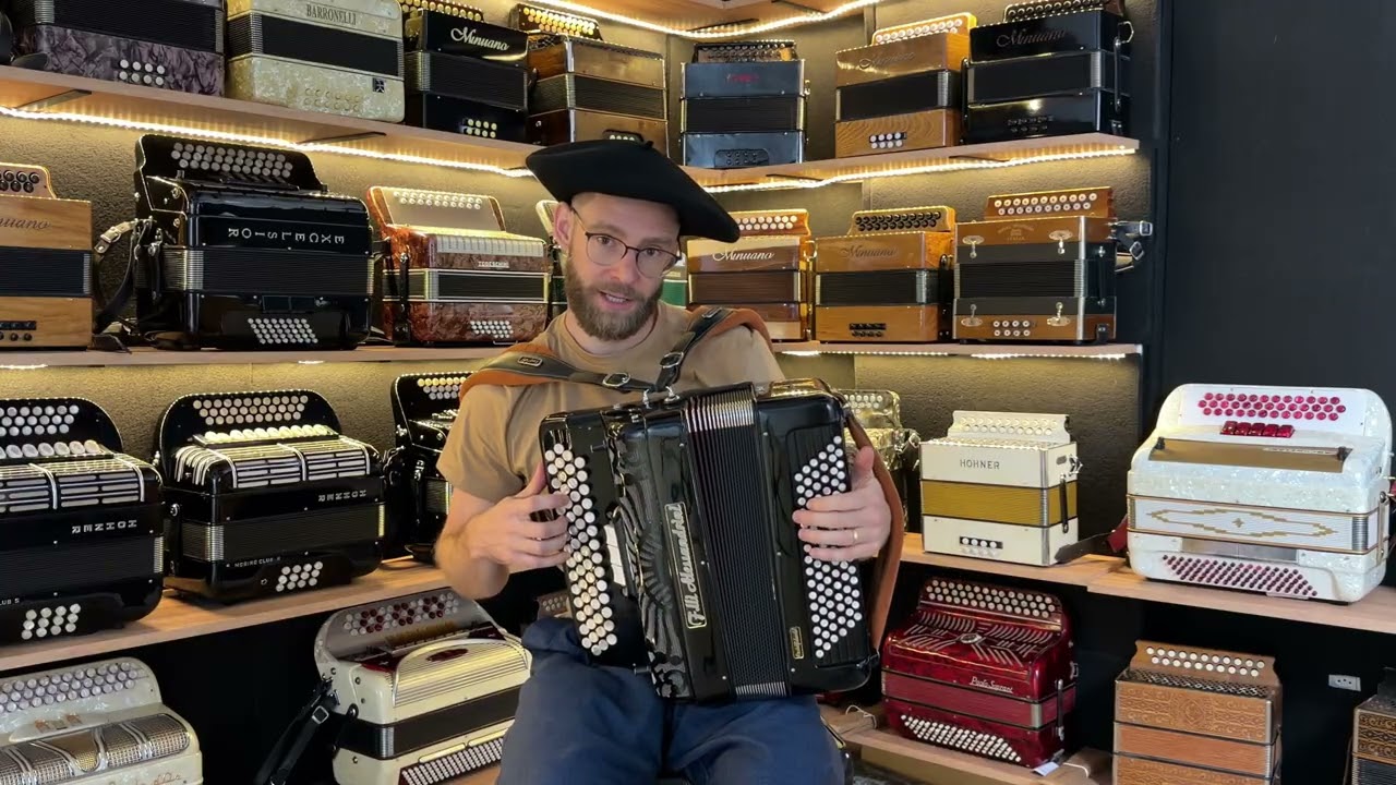 Alessandrini acordeon Italiano, sistema argentino sol e dó