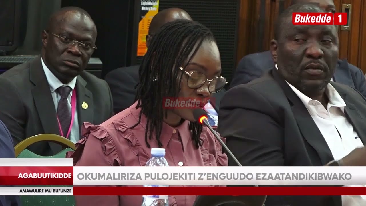Agabuutikidde okumaliriza pulojekiti z'enguudo ezaatandikibwako min y'ebyenguudo yetaaga 1 6TRN