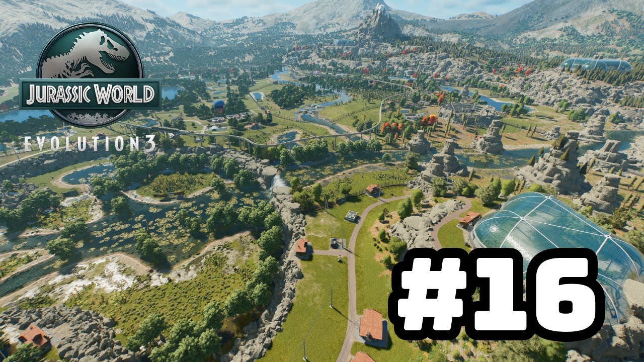 Der Dino-Park ist Fertig | Jurassic Wolrd Evolution 3 #16