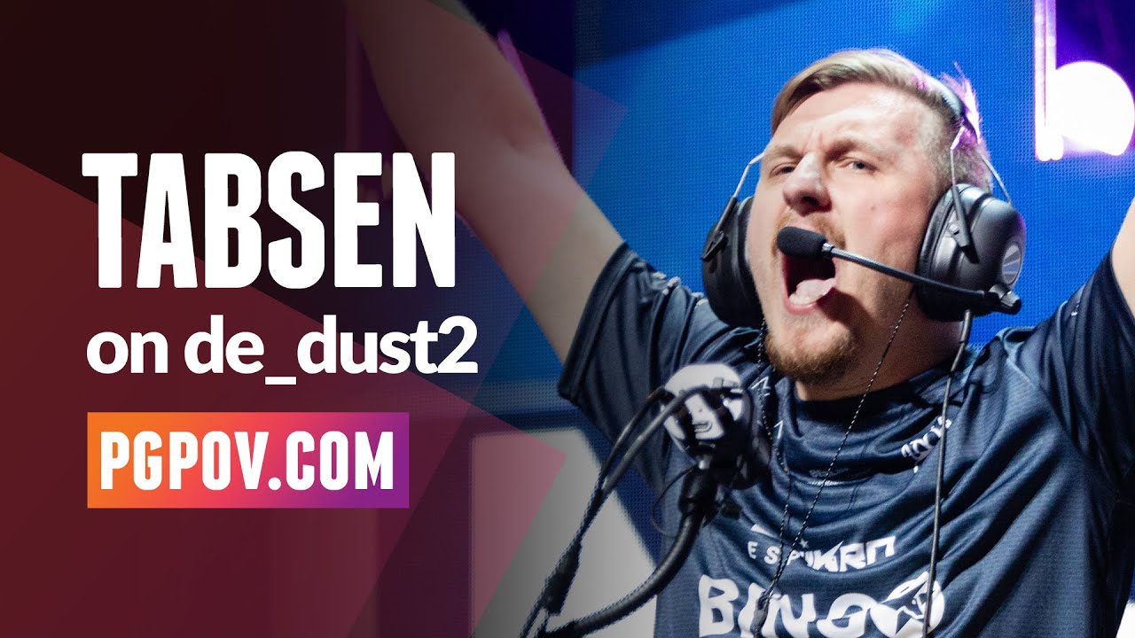 [CSGO POV] tabseN (BIG) vs NaVi / 33-18 / de_dust2 // Player Settings in desc.