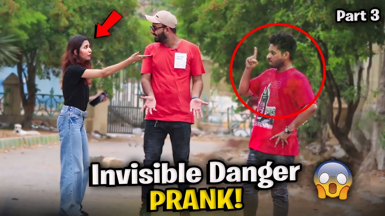 Invisible Danger Prank - Part 3 | Prank in Pakistan | Zaid Chulbula