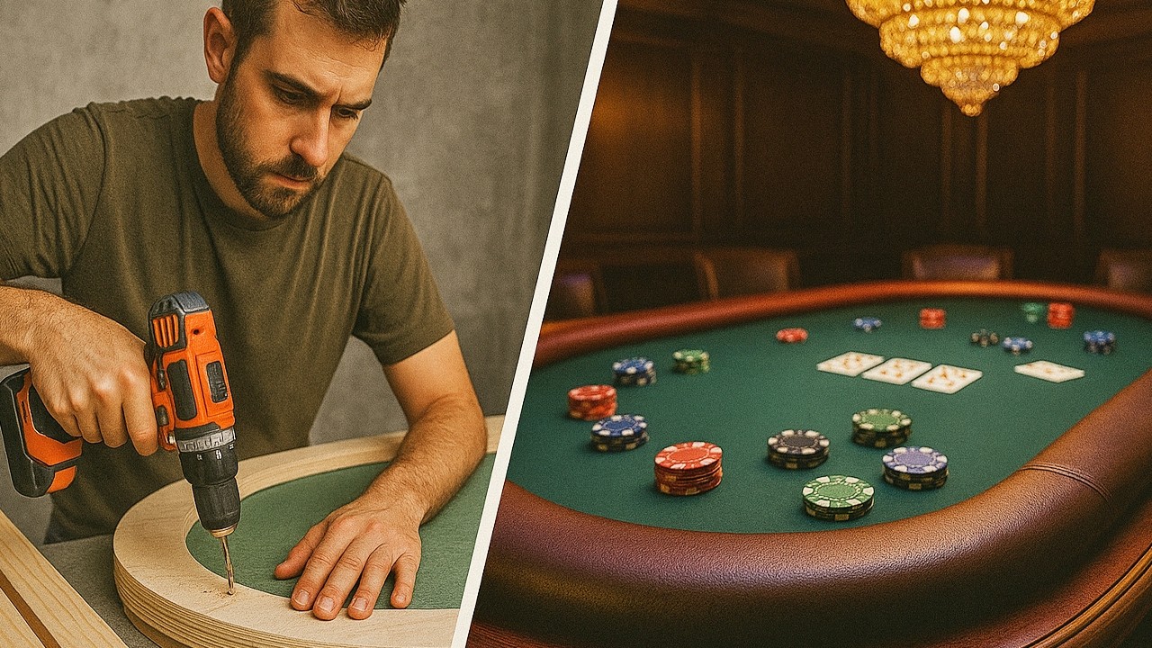 How a Custom Poker Table Is Built | BBO Poker Tables Start to Finish